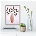 Picture of Copper Vase Botanical I _GroupedProduct_Rectangle_Portrait_Canvas_Framed_
