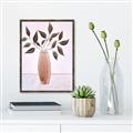 Picture of Copper Vase Botanical I _GroupedProduct_Rectangle_Portrait_Canvas_Framed_