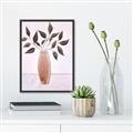Picture of Copper Vase Botanical I _GroupedProduct_Rectangle_Portrait_Canvas_Framed_