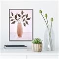 Picture of Copper Vase Botanical I _GroupedProduct_Rectangle_Portrait_Canvas_Framed_