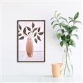Picture of Copper Vase Botanical I _GroupedProduct_Rectangle_Portrait_Canvas_Framed_