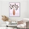 Picture of Copper Vase Botanical I _GroupedProduct_Rectangle_Portrait_Canvas_Framed_