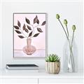 Picture of Copper Vase Botanical II _GroupedProduct_Rectangle_Portrait_Canvas_Framed_