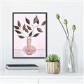 Picture of Copper Vase Botanical II _GroupedProduct_Rectangle_Portrait_Canvas_Framed_