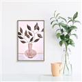 Picture of Copper Vase Botanical II _GroupedProduct_Rectangle_Portrait_Canvas_Framed_