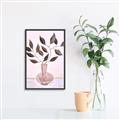 Picture of Copper Vase Botanical II _GroupedProduct_Rectangle_Portrait_Canvas_Framed_