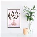 Picture of Copper Vase Botanical II _GroupedProduct_Rectangle_Portrait_Canvas_Framed_