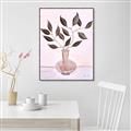 Picture of Copper Vase Botanical II _GroupedProduct_Rectangle_Portrait_Canvas_Framed_