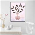 Picture of Copper Vase Botanical II _GroupedProduct_Rectangle_Portrait_Canvas_Framed_