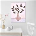 Picture of Copper Vase Botanical II _GroupedProduct_Rectangle_Portrait_Canvas_Framed_