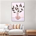 Picture of Copper Vase Botanical II _GroupedProduct_Rectangle_Portrait_Canvas_Framed_