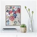 Picture of Bright Cabbage Florals _GroupedProduct_Rectangle_Portrait_Canvas_Framed_