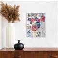 Picture of Bright Cabbage Florals _GroupedProduct_Rectangle_Portrait_Canvas_Framed_