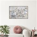 Picture of Neutral Mangnolias _GroupedProduct_Rectangle_Landscape_Canvas_Framed_