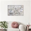 Picture of Neutral Mangnolias _GroupedProduct_Rectangle_Landscape_Canvas_Framed_