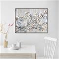 Picture of Neutral Mangnolias _GroupedProduct_Rectangle_Landscape_Canvas_Framed_
