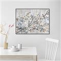 Picture of Neutral Mangnolias _GroupedProduct_Rectangle_Landscape_Canvas_Framed_