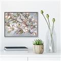 Picture of Pink Mangnolias Branch II _GroupedProduct_Rectangle_Landscape_Canvas_Framed_