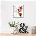 Picture of Floral Butterfly II _GroupedProduct_Rectangle_Portrait_Canvas_Framed_