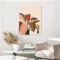 Picture of Color Block Leaves IV _GroupedProduct_Rectangle_Portrait_Unframed_Print_Only_