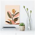 Picture of Color Block Leaves VI _GroupedProduct_Rectangle_Portrait_Unframed_Print_Only_