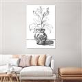 Picture of Hand Drawn Vase _GroupedProduct_Rectangle_Portrait_Unframed_Print_Only_
