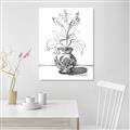 Picture of Hand Drawn Vase _GroupedProduct_Rectangle_Portrait_Unframed_Print_Only_