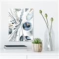Picture of Dainty Bloom Gray I  _GroupedProduct_Rectangle_Portrait_Unframed_Print_Only_