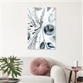 Picture of Dainty Bloom Gray I  _GroupedProduct_Rectangle_Portrait_Unframed_Print_Only_