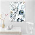 Picture of Dainty Bloom Gray I  _GroupedProduct_Rectangle_Portrait_Unframed_Print_Only_