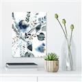 Picture of Dainty Bloom Gray II  _GroupedProduct_Rectangle_Portrait_Unframed_Print_Only_