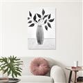 Picture of Black Vase Botanical I _GroupedProduct_Rectangle_Portrait_Unframed_Print_Only_