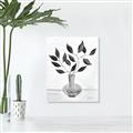Picture of Black Vase Botanical II _GroupedProduct_Rectangle_Portrait_Unframed_Print_Only_