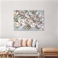 Picture of Pink Mangnolias Branch II _GroupedProduct_Rectangle_Landscape_Unframed_Print_Only_
