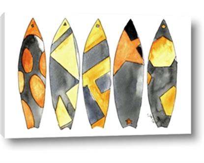 Picture of Colorful Surfboards