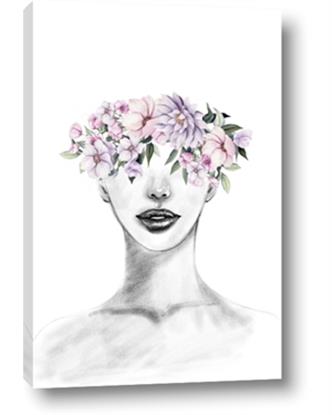Picture of Pink Floral Face