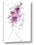 Picture of Purple and Pink Floral Figurative