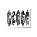 Picture of B&W Surfboards _GroupedProduct_Rectangle_Landscape_Canvas_