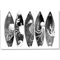 Picture of B&W Surfboards _GroupedProduct_Rectangle_Landscape_Canvas_