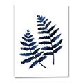 Picture of Two Blue Ferns _GroupedProduct_Rectangle_Portrait_Canvas_