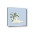 Picture of Plant Shoe Blue II _GroupedProduct_Square_Canvas_