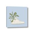 Picture of Plant Shoe Blue II _GroupedProduct_Square_Canvas_
