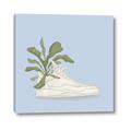 Picture of Plant Shoe Blue II _GroupedProduct_Square_Canvas_