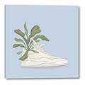 Picture of Plant Shoe Blue II _GroupedProduct_Square_Canvas_