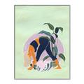 Picture of Yoga Girl I _GroupedProduct_Rectangle_Portrait_Canvas_Framed_