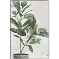 Picture of Leaf Garden _GroupedProduct_Rectangle_Portrait_Canvas_Framed_