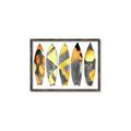 Picture of Colorful Surfboards _GroupedProduct_Rectangle_Landscape_Canvas_Framed_