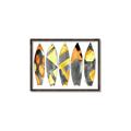 Picture of Colorful Surfboards _GroupedProduct_Rectangle_Landscape_Canvas_Framed_