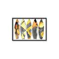 Picture of Colorful Surfboards _GroupedProduct_Rectangle_Landscape_Canvas_Framed_