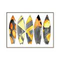 Picture of Colorful Surfboards _GroupedProduct_Rectangle_Landscape_Canvas_Framed_